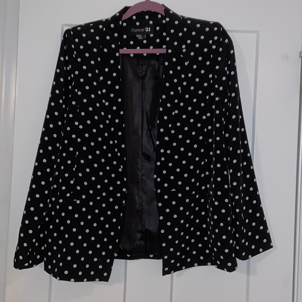 Polka dot jacket